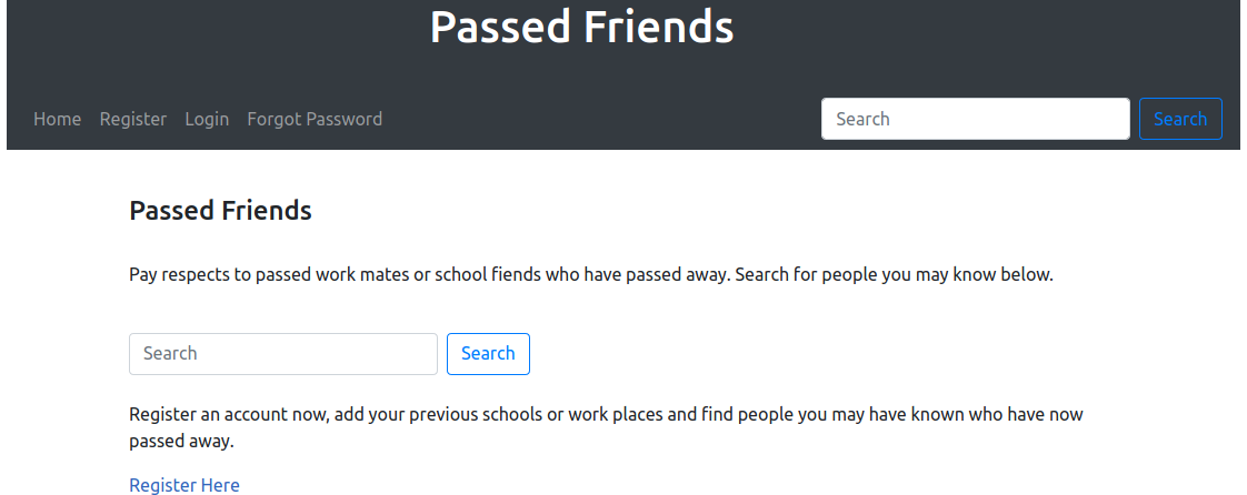 Passed Friends